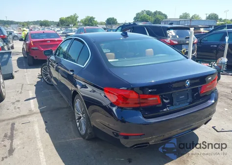 2017 BMW 540I xDrive из США, поврежденный, VIN WBAJE7C34HG886859